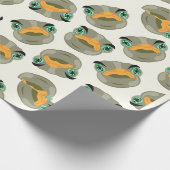 Ostrich Bird Pattern Cadeaupapier (Hoek)