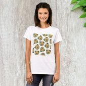 Ostrich Bird Pattern T-shirt