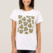 Ostrich Bird Pattern T-shirt (Voorkant)