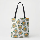 Ostrich Bird Pattern Tote Bag (Voorkant)