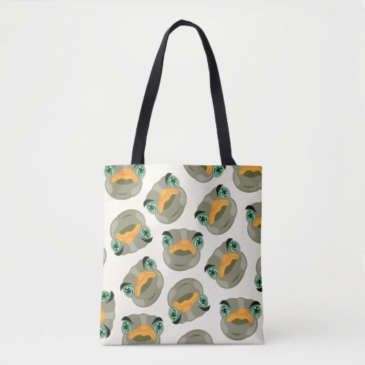 Ostrich Bird Pattern Tote Bag (Voorkant)