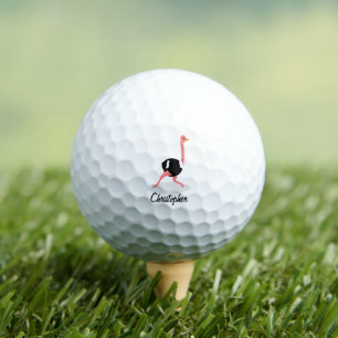 Ostrich Design Golfballen