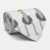 Ostrich Design Stropdas (Opgerold)