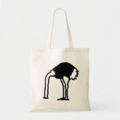 Ostrich design tote bag (Voorkant)