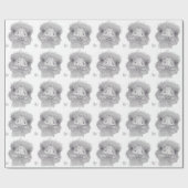 Ostrich Face Cadeaupapier (Vlak)