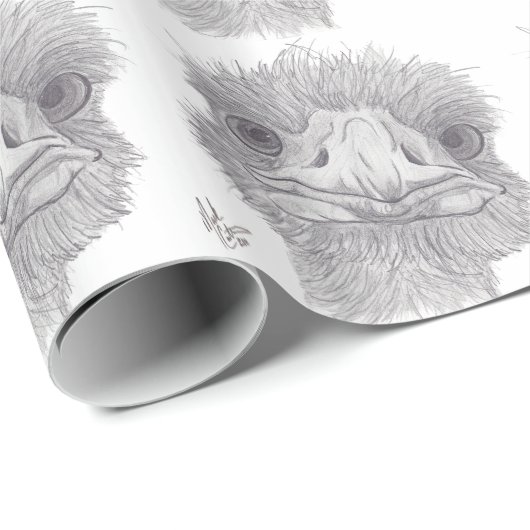 Ostrich Face Cadeaupapier (Rol Hoek)