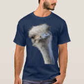 Ostrich Face met Gormless Expression (2) T-shirt (Voorkant)