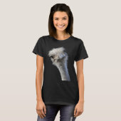 Ostrich Face met Gormless Expression T-shirt (Voorkant volledig)