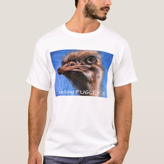 Ostrich Feeling Fugley T-Shirt (Voorkant)