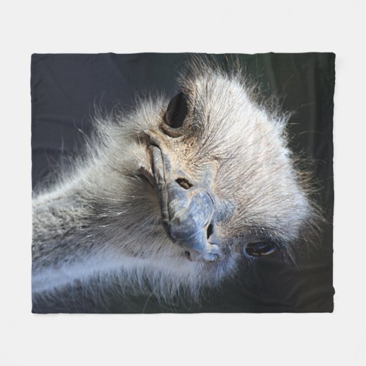 Ostrich Fleece Deken (Voorkant (Horizontaal))
