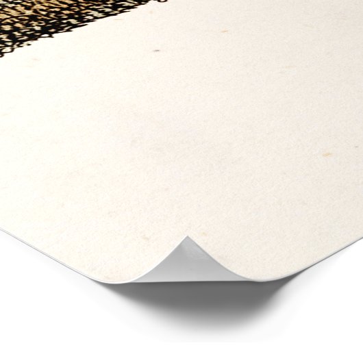  Ostrich Illustration Retro 1700s Ostriches Poster (Hoek)