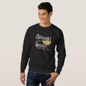 Ostrich is mijn dierdierentuin grootvee trui (Voorkant volledig)