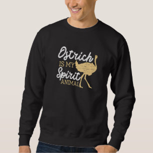 Ostrich is mijn dierdierentuin grootvee trui