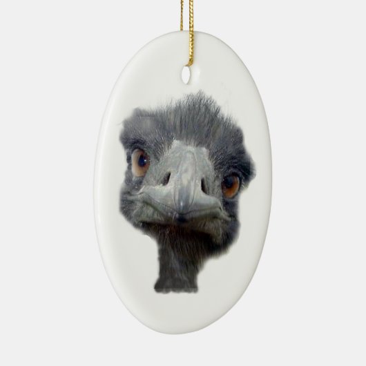 Ostrich Keramisch Ornament (Rechts)
