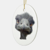 Ostrich Keramisch Ornament (Links)