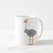 Ostrich Koffiemok (Voorkant rechts)