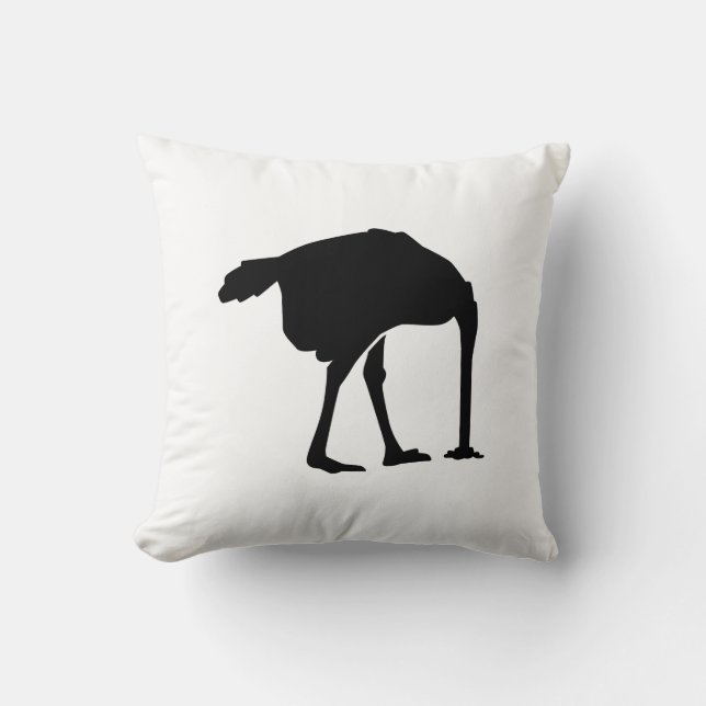 Ostrich Kussen (Voorkant)