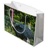 Ostrich Large Cadeautasje (Achterkant Gekanteld)