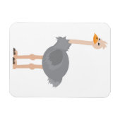 Ostrich Magneet (Horizontaal)