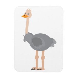 Ostrich Magneet