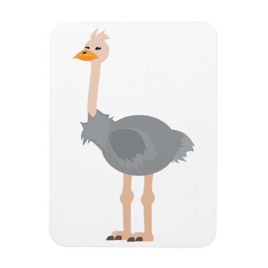 Ostrich Magneet (Verticaal)