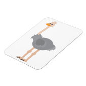 Ostrich Magneet (Linkerzijde)