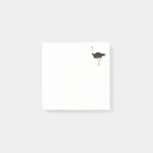 Ostrich Post-it Notes (Voorkant)
