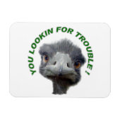 Ostrich-probleem Magneet (Horizontaal)