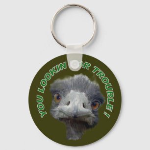 Ostrich-probleem Sleutelhanger