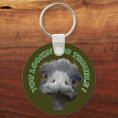 Ostrich-probleem Sleutelhanger (Voorkant)