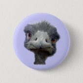 Ostrich Ronde Button 5,7 Cm (Voorkant)