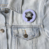 Ostrich Ronde Button 5,7 Cm (In situ)