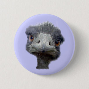 Ostrich Ronde Button 5,7 Cm