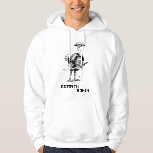 Ostrich Ronin Hoodie (Voorkant)
