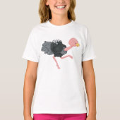 Ostrich Running T-shirt (Voorkant)