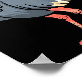 Ostrich Shirt Adult Men Women Kids Body Ostrich Co Poster (Hoek)