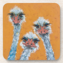 Ostrich Sisters Hard Plastic