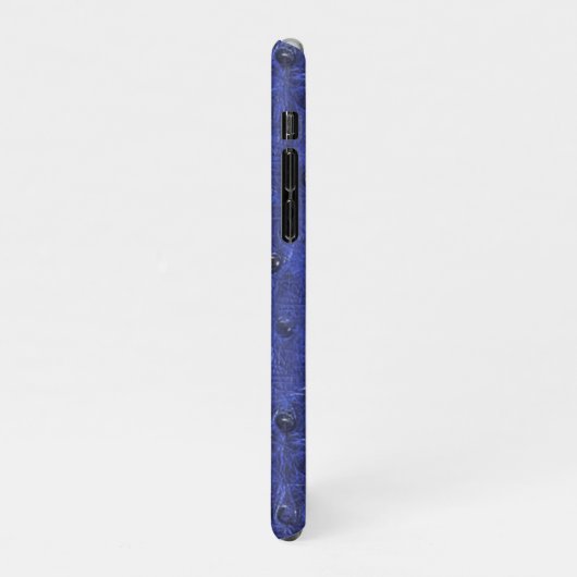 Ostrich Skin iPhone Hoesje (Linkerkant)