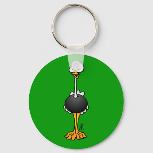 Ostrich Sleutelhanger