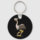 Ostrich Sleutelhanger (Voorkant)
