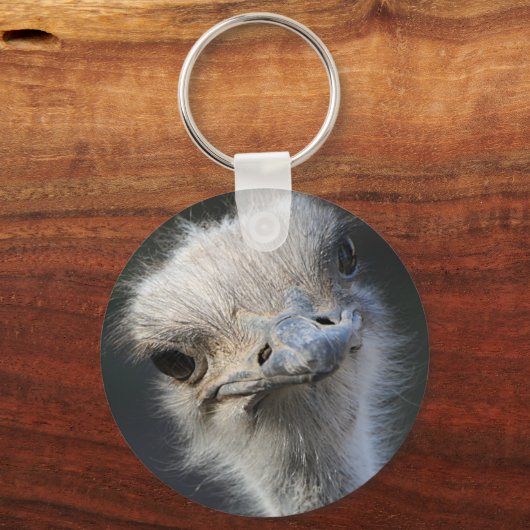 Ostrich Sleutelhanger (Voorkant)