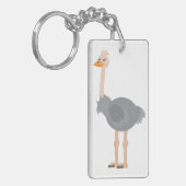 Ostrich Sleutelhanger (Voorkant Links)