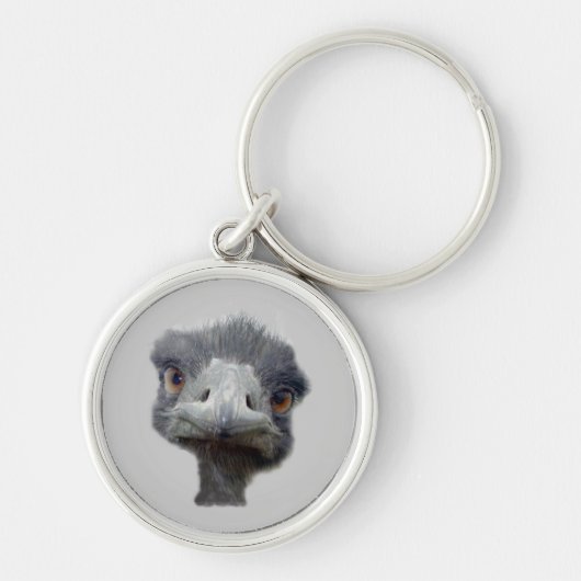 Ostrich Sleutelhanger (Voorkant)