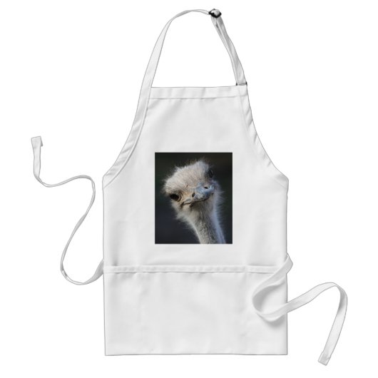 Ostrich Standaard Schort (Voorkant)