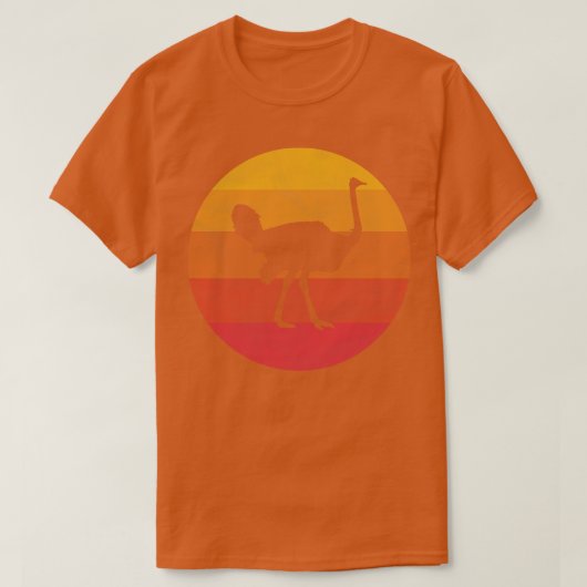Ostrich T-shirt (Design voorkant)