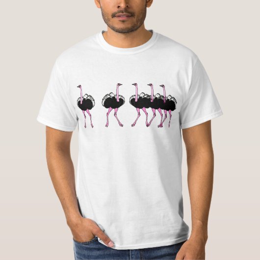 Ostrich T-shirt (Voorkant)