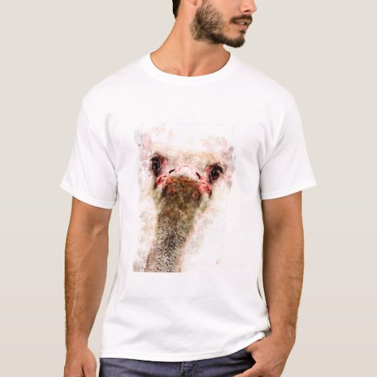 Ostrich T-shirt (Voorkant)