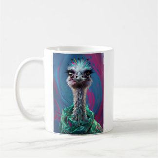Ostrich themed Mug Koffiemok