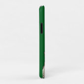 Ostrich Wearing Santa Hat Kerstdierentuin Case-Mate iPhone Case (Achterkant/rechts)