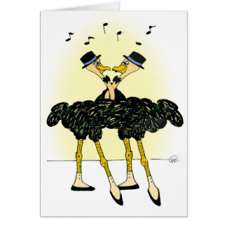 Ostrich Wedding
